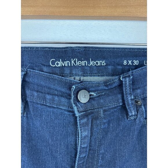 Calvin Klein Jeans 8x30 Mens Dark Wash Denim - Picture 5 of 6